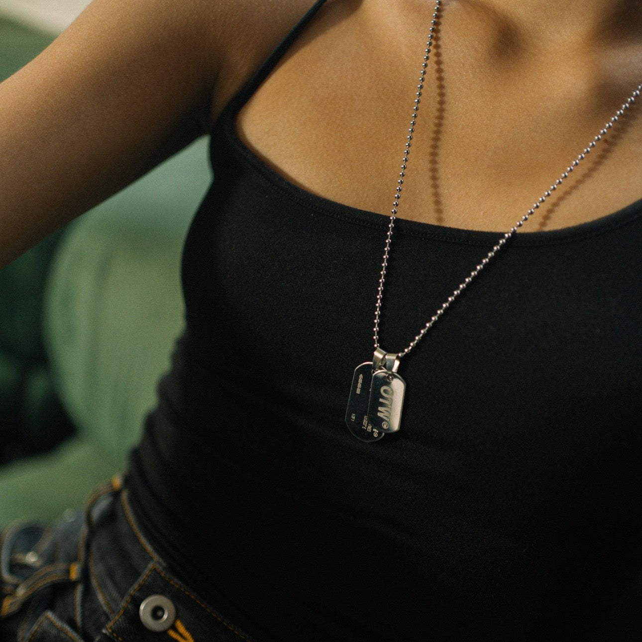 Signature Dog Tag Necklace