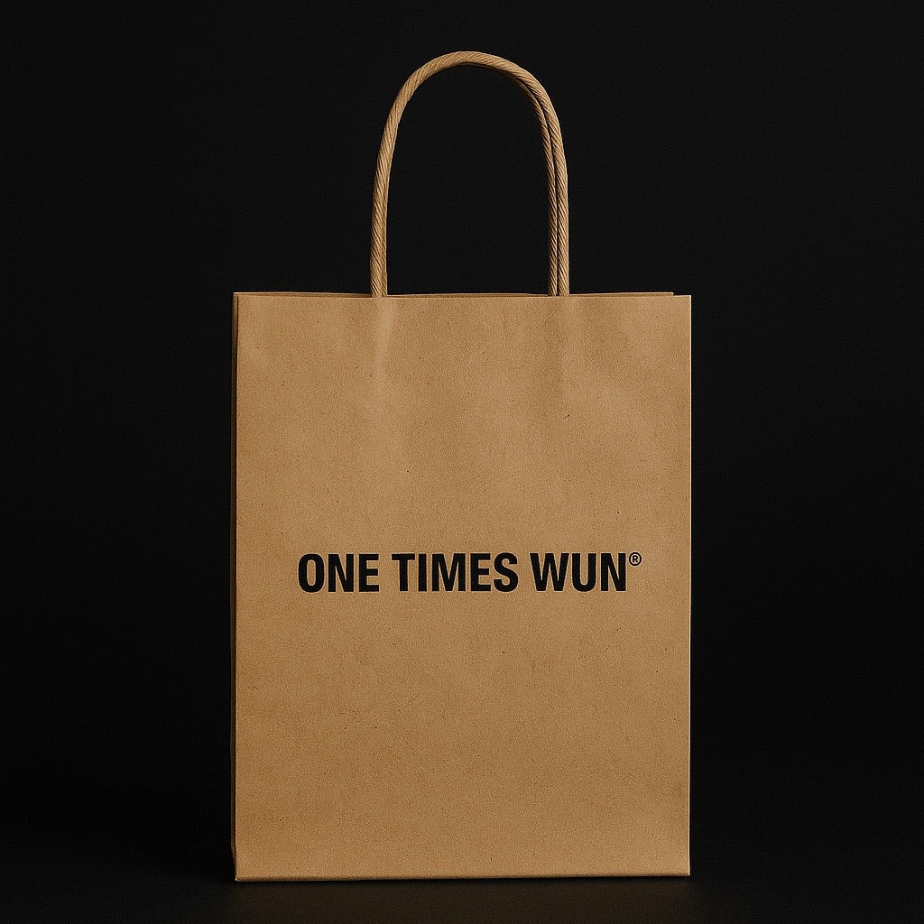 ONE TIMES WUN™ Kraft Paper Bag