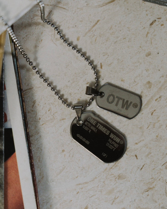 Signature Dog Tag Necklace