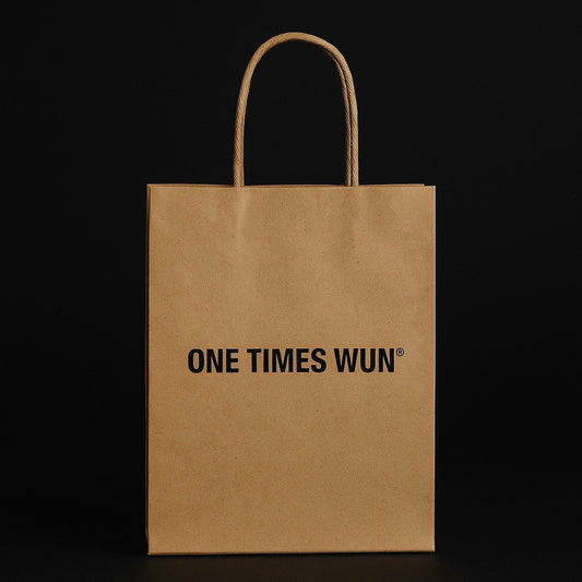 ONE TIMES WUN™ Kraft Paper Bag