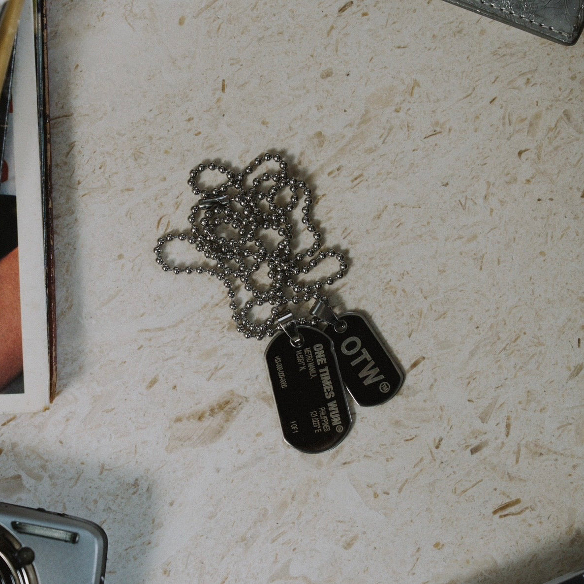 Signature Dog Tag Necklace