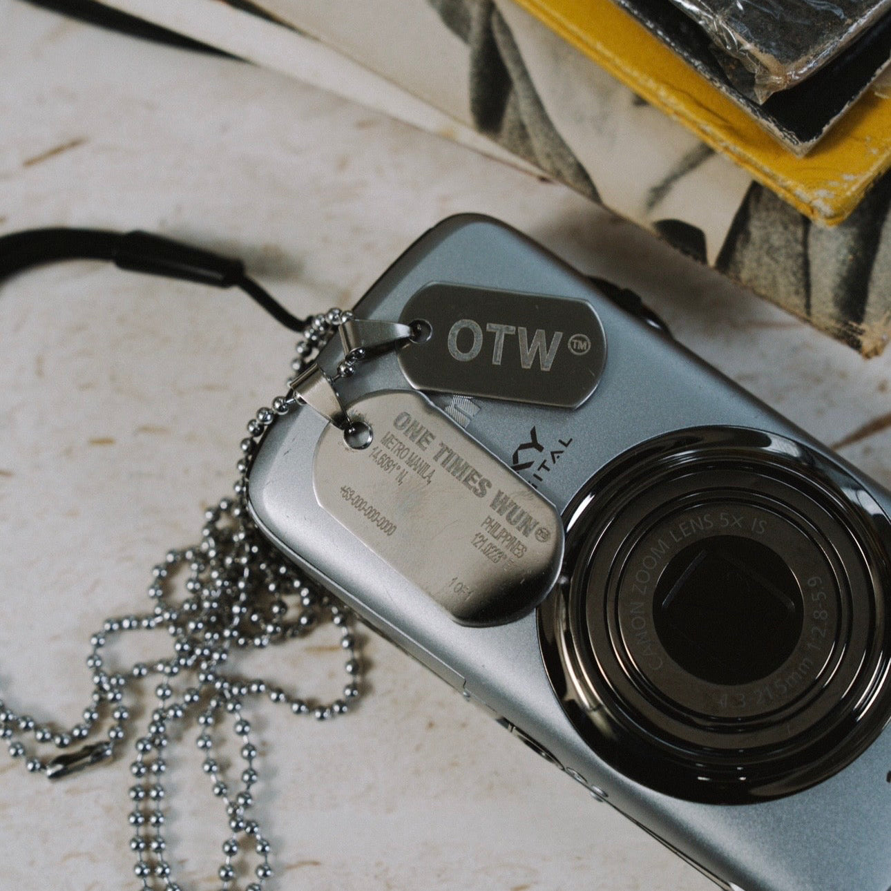 Signature Dog Tag Necklace