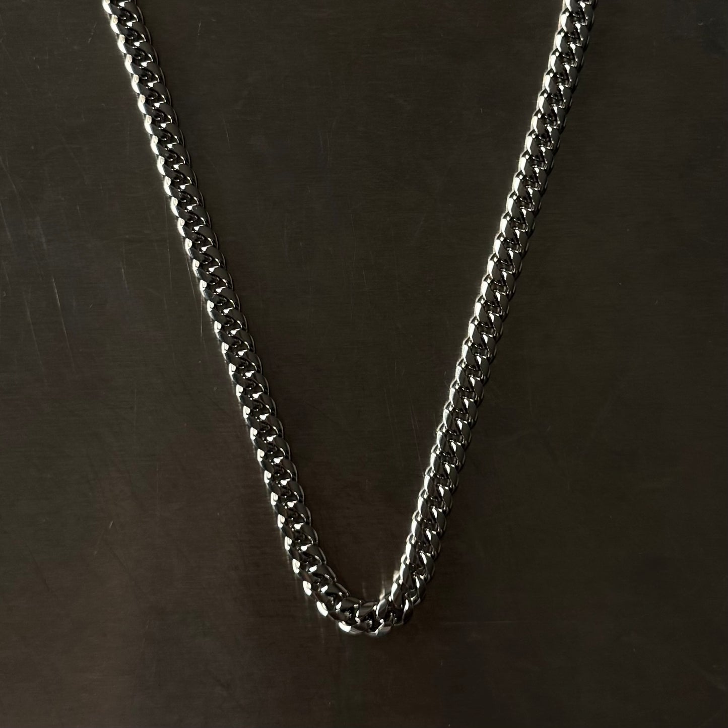 Minimal Cuban Necklace
