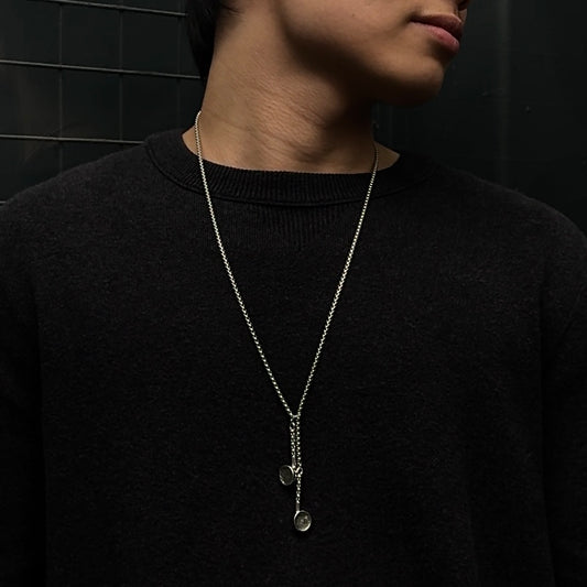 Metallic Earphone Necklace